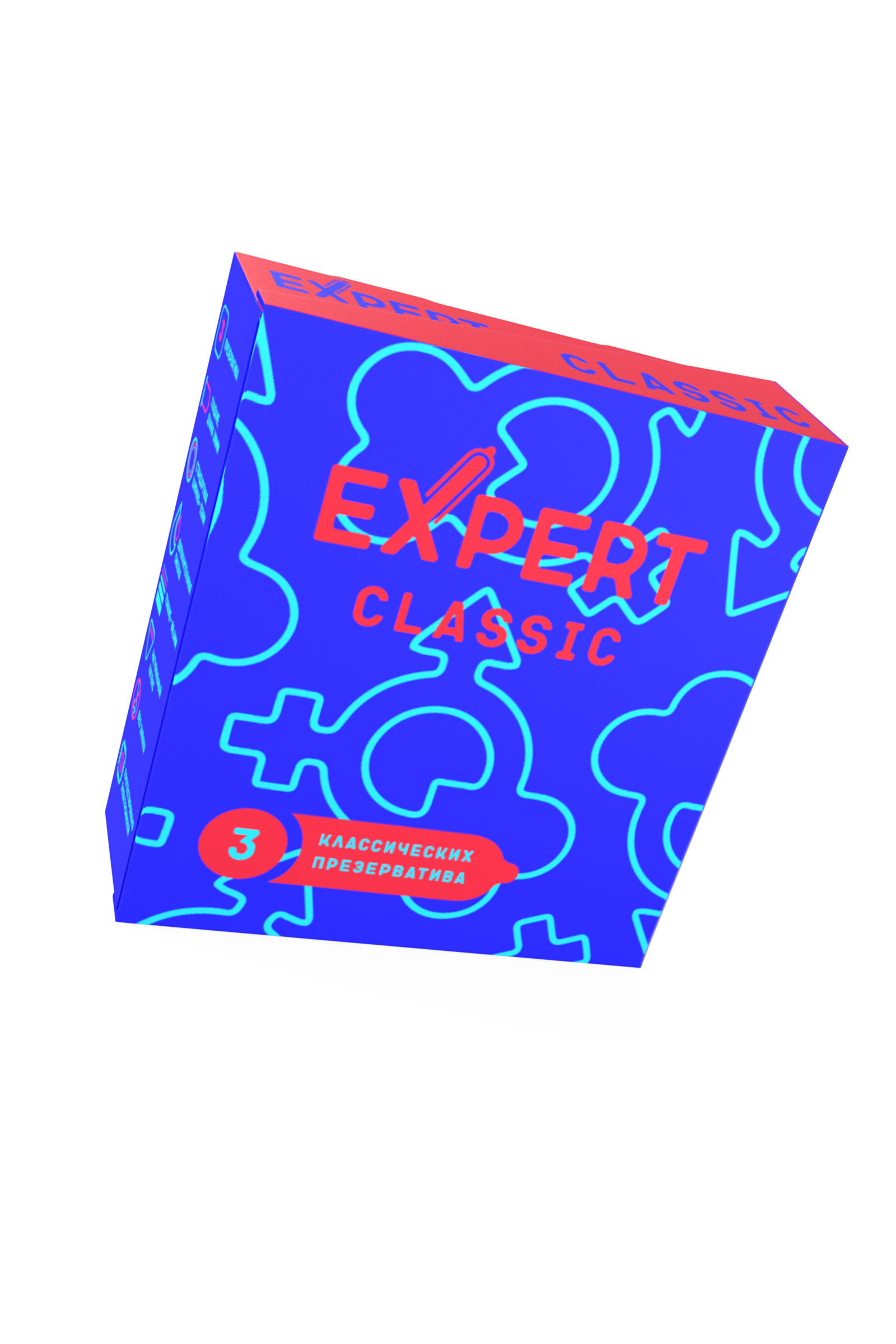 Презервативы EXPERT Classic, классические, 3 шт.