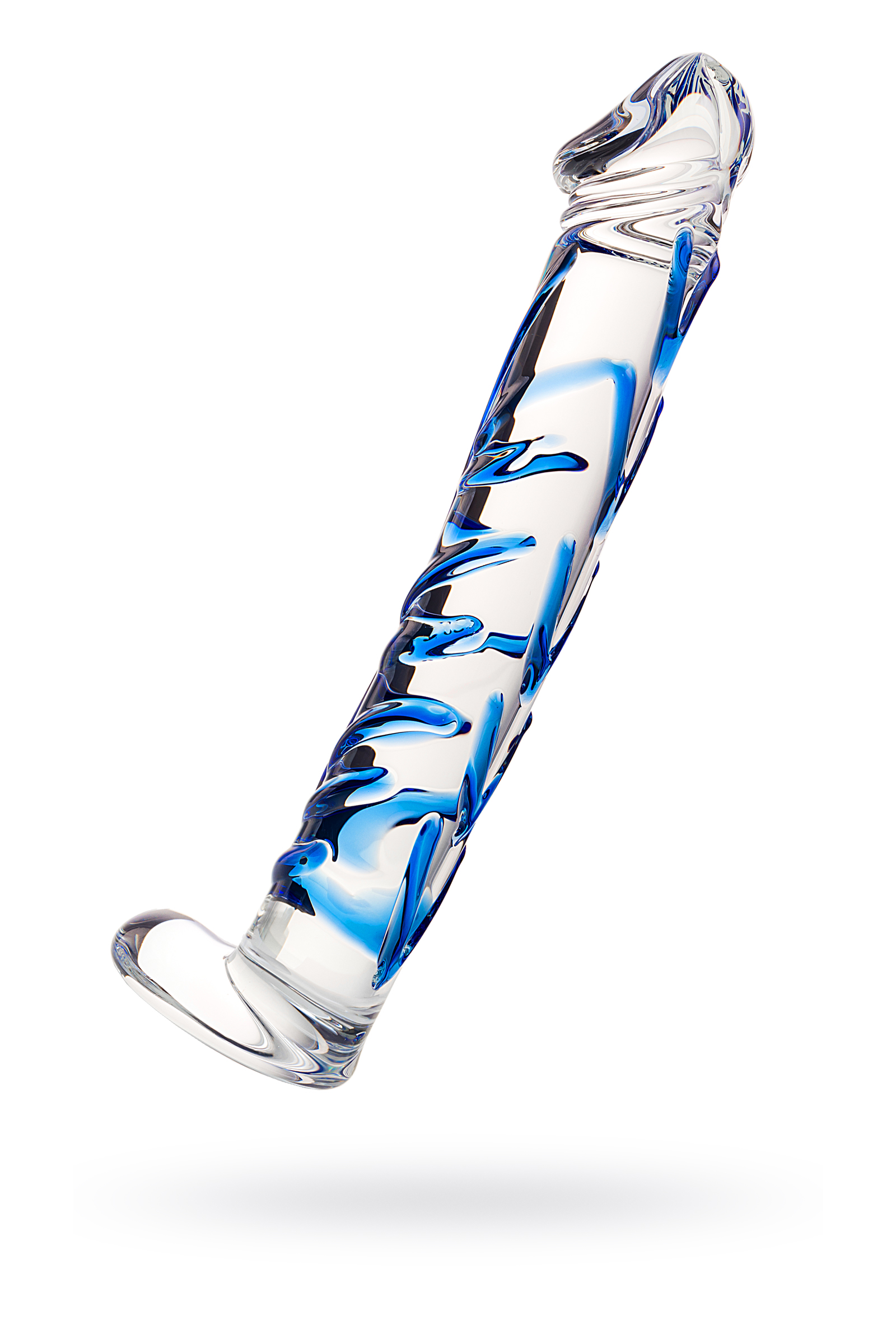 Фаллоимитатор Sexus Glass,стекло,18см