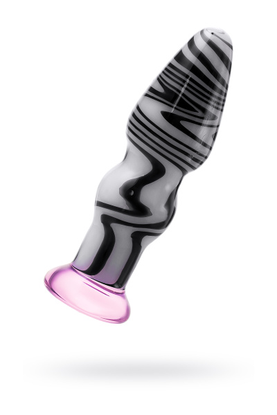 Анальная втулка Sexus Glass,стекло, 12,5 см, Ø 3,5 см