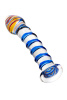 Фаллоимитатор Sexus Glass,стекло, прозрачный, 18 см
