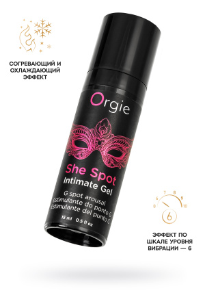 Интимный гель для точки G ORGIE She Spot с возбуждающим эффектом, 15 мл