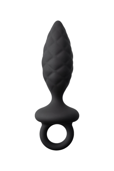 Анальная пробка Erotist Strob S - size, черная, 7 см Ø 2,6