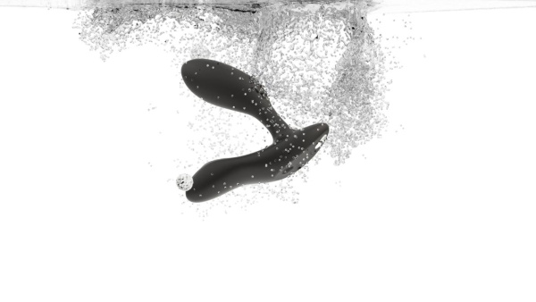 Вибромассажёр простаты WE-VIBE Vector черный,силикон,10,9 см. 