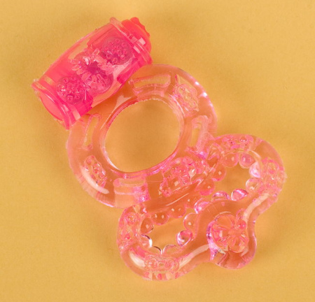 Виброкольцо, 7,0 см, Ø 2,5, Розовое