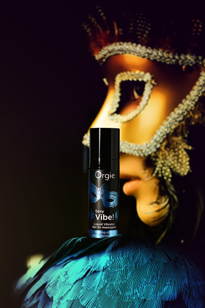 Гель для массажа Orgie Sexy Vibe Liquid Vibrator с эффектом вибрации, 15 мл