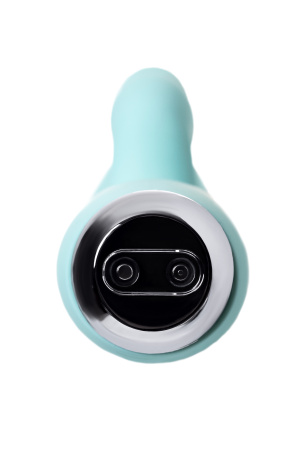 Вибратор с клиторальным стимулятором и язычком, JOS MILO,