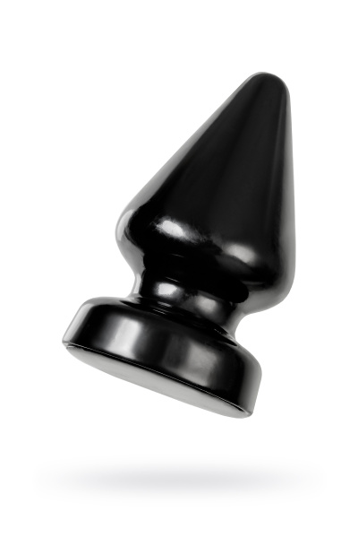 Анальная втулка TOYFA POPO Pleasure Draco α, PVC, черная, 18 см, Ø 9,5 см