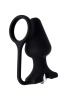 Вибровтулка анальная с кольцом Erotist, 9 СМ, Ø 3,7