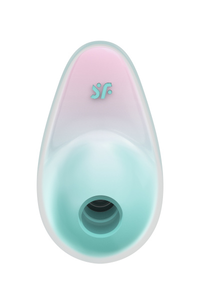 Вакуумный стимулятор клитора Satisfyer Pixie Dust, силикон, зеленый