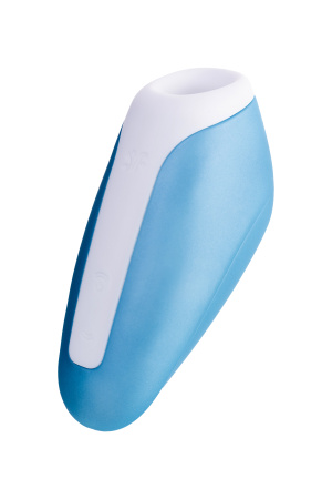 Вакуум-волновой бесконтактный стимулятор клитора Satisfyer Love Breeze, голубой, 9,5 см, Ø 2,0