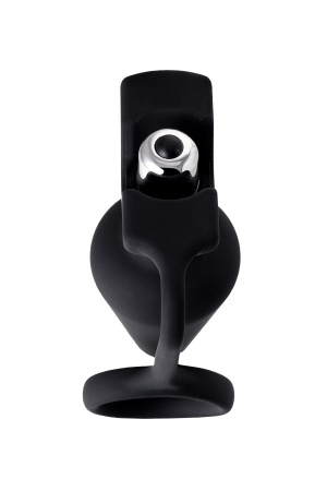 Вибровтулка анальная с кольцом Erotist, 9 СМ, Ø 3,7