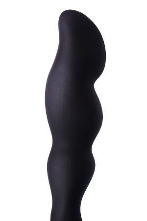 Стимулятор простаты  EROTIST SECOND, силикон, черный, 14 см