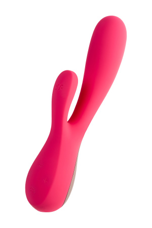 Нереалистичный вибратор Satisfyer Mono Flex, красный, 11,0 см, Ø 4,0