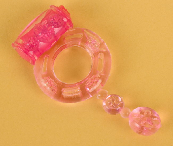 Виброкольцо, Розовое, Ø 2,5, 7,0 см