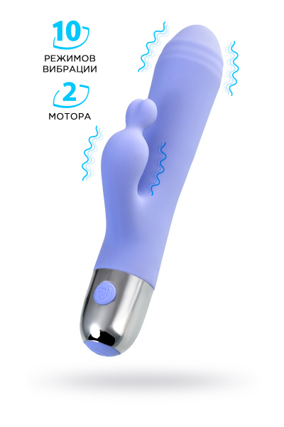 Вибратор с клиторальной стимуляцией TOYFA Flovetta  Crocus